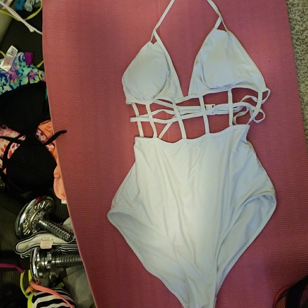 White Sexy One Piece